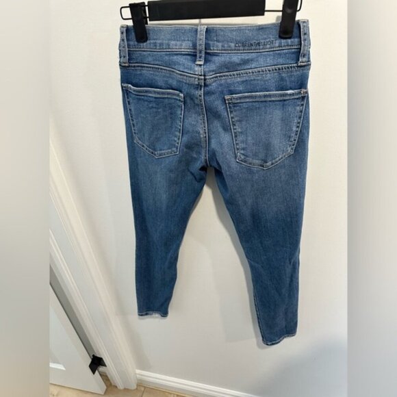 EUC- CURRENT ELLIOTT SKINNY DISTRESSED JEANS - Picture 4 of 7